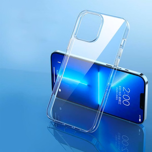 Kingxbar Elegant Series viedtālruņa apvalks iPhone 13 Pro aizmugures vāks caurspīdīgs