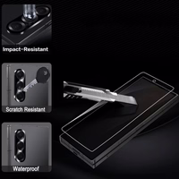 Ekrāna aizsargs "Flexible Clear HD" komplekts 3in1 priekš Samsung F936 Z Fold4 (Bulk)