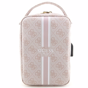 Guess Soma GUHBP4RPSP Organizer rozā/rozā 4G Printed Stripes
