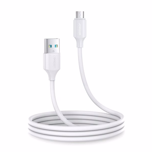 USB kabelis Joyroom S-UM018A9 USB uz MicroUSB 2.4A 1.0m balts