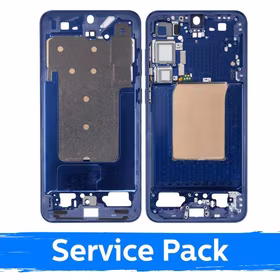 Vidējais rāmis Samsung S936 S25 Plus / tumši zils / (Service Pack)