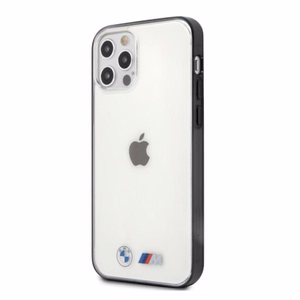 BMW smilšu strūklas apvalks iPhone 12 Pro Max - caurspīdīgs