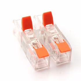 Splicing Connector, Inline ar Lever, 2-2, 0.2–4.0mm², 32A, 450V, 20pcs