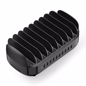 Orico DUK-10P-V1 viedā uzlādes stacija 10x USB-A melna