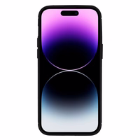 Vennus Carbon Elite viedtālruņa apvalks Iphone 14 Pro Max melns