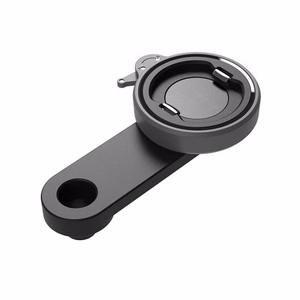 Bicycle, Motorcycle Phone Holder, Stem Mount (M8), Melns