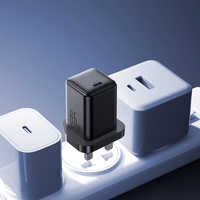 Joyroom JR-TCG18 65W sienas lādētājs 1 x USB-C (UK spraudnis) - melns