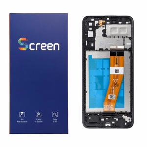 OG LCD displejs SAMSUNG A04E A042 F/M OEM ar rāmi