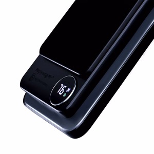 3mk HARDY MagSynergy Ni+ 5 000mAh 22.5W Portatīvais lādētājs ar USB 1C1L - melns