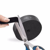 Tech-Protect Velcro kabeļu organizētājs 3m - melns