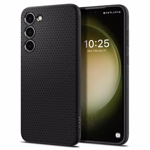 Spigen Liquid Air viedtālruņa apvalks Samsung Galaxy S23 - matēts melns