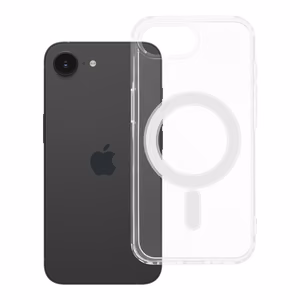 CLEAR MAG COVER viedtālruņa apvalks saderīgs ar Magnētisko IPHONE 16E (SE 4 2025) caurspīdīgs