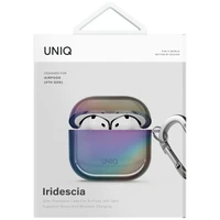 Uniq Iridescia AirPods 4 Hang Case - holo daudzkrāsains