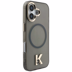 Karl Lagerfeld IML K Head Logo MagSafe Maciņš for iPhone 17 - melns