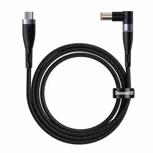 Baseus Zinc Magnetic Cable - Type C to DC Lenovo 7.9x5.5mm - 100W 2m (CATXC-Y01) Black