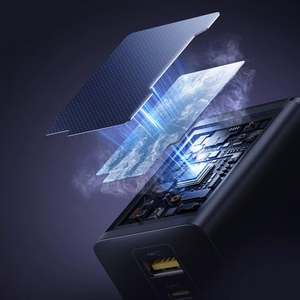 Baseus EnerFill FE11 100W sienas lādētājs 2 x USB-C + USB-A - melns