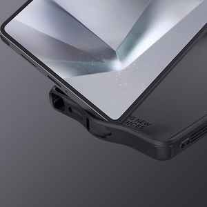 Nillkin CamShield Pro viedtālruņa apvalks Samsung S25 Ultra ar kameras pārsegu - Melns