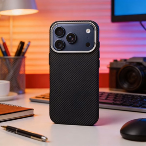 Ar MagSafe saderīgs K-Look maciņš iPhone 12 / 12 PRO, melns