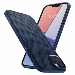 Spigen Liquid Air apvalks iPhone 14 Plus – zils