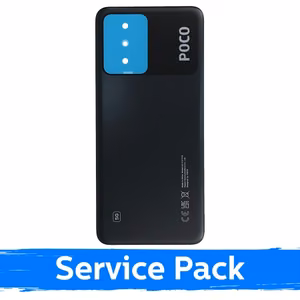 Aizmugurējais vāks saderīgs ar Xiaomi Poco X5 5G / Jaguar Black / (Service Pack)
