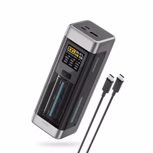 Внешний аккумулятор Cuktech CUK00P23GLBK 210W 25000mAh 2 x USB-C 1 x USB-A - Чёрный