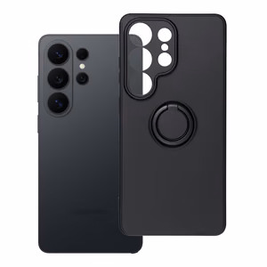 SILIKONA KRINGA korpuss priekš SAMSUNG S26 Ultra black