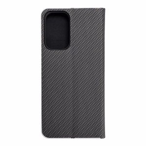 Viedtālruņa apvalks LUNA Book Carbon for SAMSUNG A23 5G - melns (m)