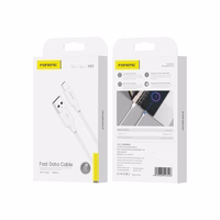 FONENG kabelis X63 Micro USB 2.1A 1M balts