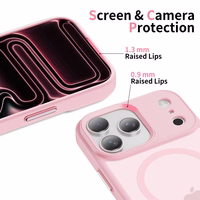 Tech-Protect MagMat MagSafe maciņš iPhone 17 Pro Max rozā