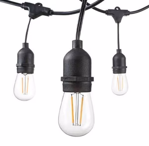 LAMP LED GARLAND GARDEN STRING/E27 15M VS-631 VISIONAL