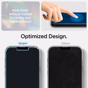 Spigen Crystal Case и закалённое стекло набор для iPhone 14 Plus - прозрачный