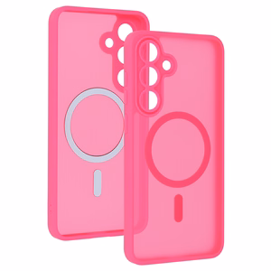 Tel Protect Aura Matte Magsafe maciņš Samsung Galaxy S25 FE, spilgti rozā