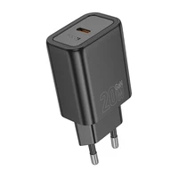 Lādētājs Hoco USB-C QC PD 20W N60 melns