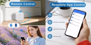 TTLock viedās slēdzenes vārteja, Wi-Fi, Bluetooth