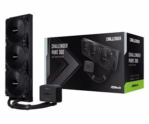 Asrock Challenger Pure 360 procesora šķidruma dzesēšanas komplekts 12 cm melns