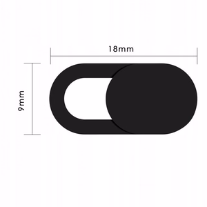 KAMERAS AIZVARS TECH-PROTECT CAM FIT+ 3 GAB. PORTATĪVĀ DATORA KAMERAS VĀCIŅŠ MELNS