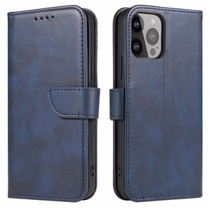 Magnet Case чехол для Samsung Galaxy S23+ флип-чехол кошелёк подставка синий