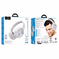 HOCO bezvadu austiņas bluetooth ANC W54 pelēkas
