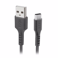 SBS TECABLETC3MTK USB-A - USB-C kabelis 3 m - melns