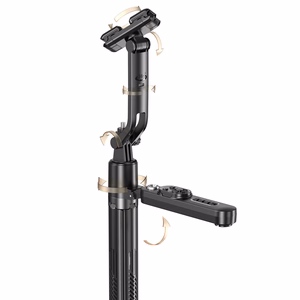Blavec Selfie Stick Aluminium Move AI Q-01 Auto pop statīvs + tālvadības pults 1,80 m (SSAQ01-APTRB180) melns