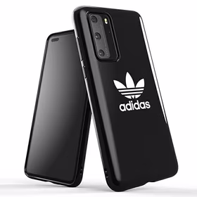 Adidas OR SnapCase Trefoil viedtālruņa apvalks Huawei P40 - melns