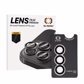 Rūdīts stikls Tel Protect 3D Lens Aramid Series on camera priekš Samsung Galaxy S26 (objektīvs 3 gab.)