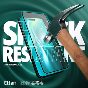 Etteri rūdīts 9D stikls iPhone 15 Pro 6,1"