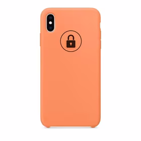Phone Maciņš "Silicone Maciņš" priekš Apple iPhone Xs Max / Papaya / in package