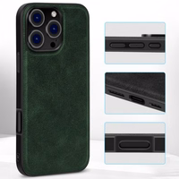 Maciņš X-Level "Earl III Collection" Apple iPhone 16 Pro Max tumši zaļš