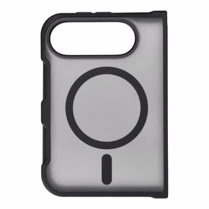 Melns Forcell F-Protect 4sD-i Smoke Hybrid Premium vāciņš modelim iPhone Duo, saderīgs ar MagSafe
