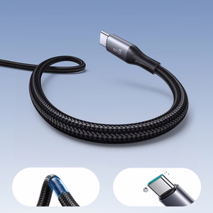Joyroom S-A28 Flash Series Кабель USB-A - USB-C 3A 1м - чёрный