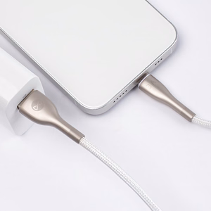 Forever Sleek kabelis USB - USB-C 1,0 m 3A balts