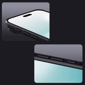 Nillkin CamShield Pro MagSafe saderīgs apvalks iPhone 17 Air - caurspīdīgs, melns