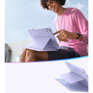 ESR Atveramais hibrīda apvalks iPad 10.9" 2020-2022 (4/5 gen.) / 11" 2024-2025 (6/7 gen.) - violets